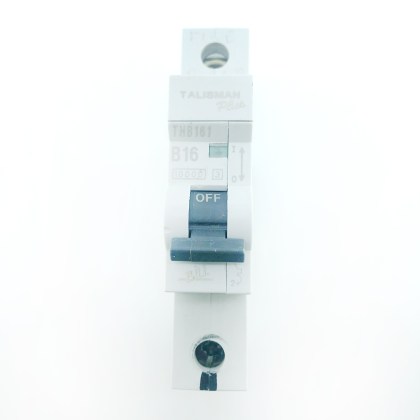 Bill Talisman Plus THB161 B16 16A 16 Amp MCB Circuit Breaker Type B